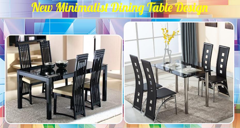 New Minimalist Dining Table Design