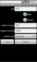 Basic Food Calorie Lookup