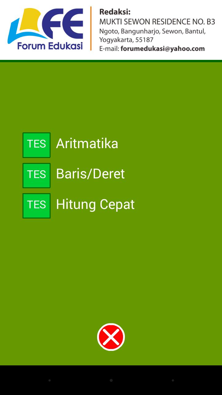 SUKSES TES RESMI TNI POLRI