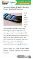 Samsung Galaxy S7 News