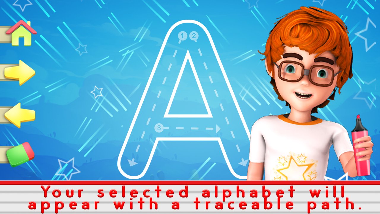 Preschool Write Letter ABC 123