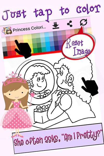 Princess Kids Coloring Book