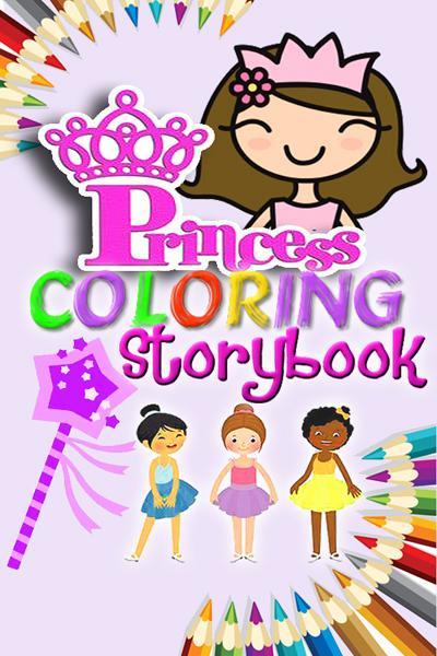 Princess Kids Coloring Book