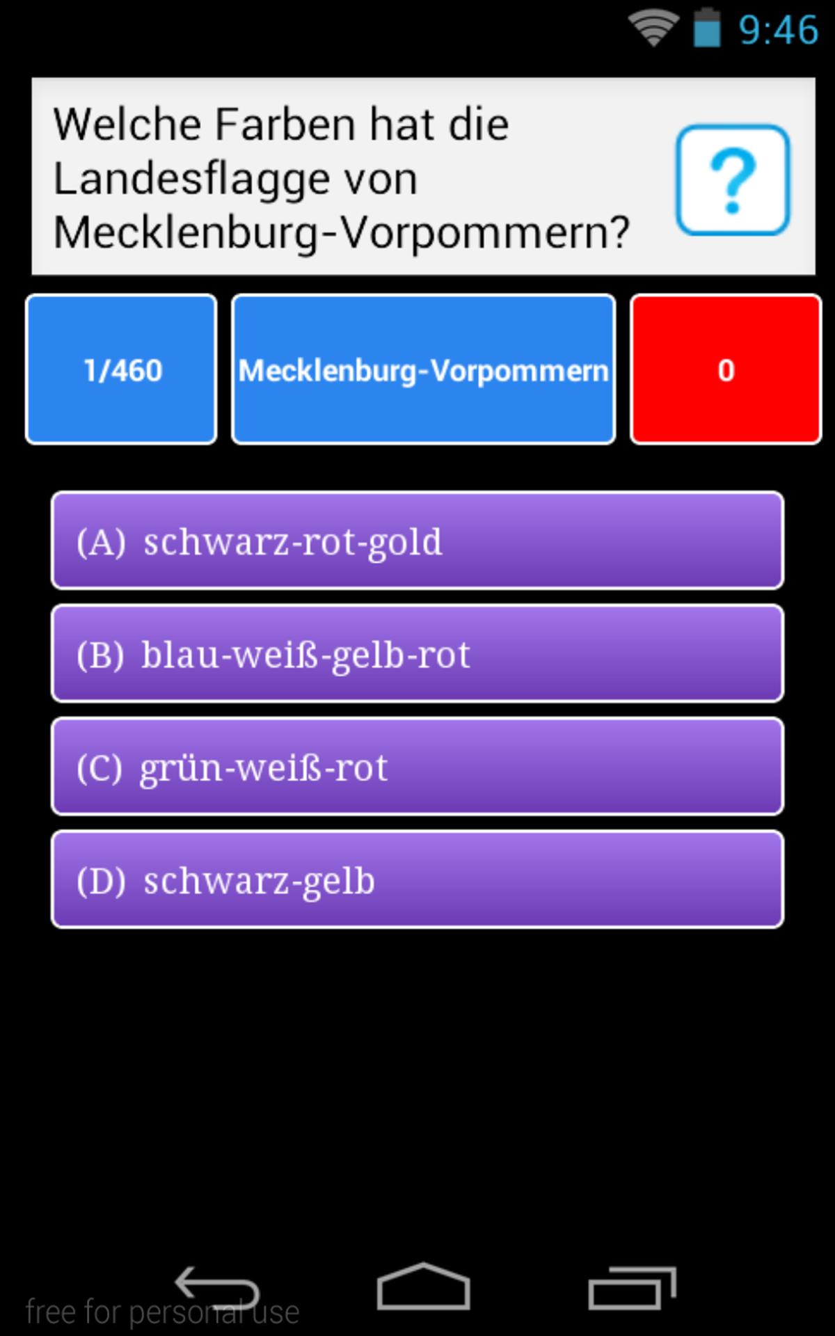 Citizenship Test Germany 2016