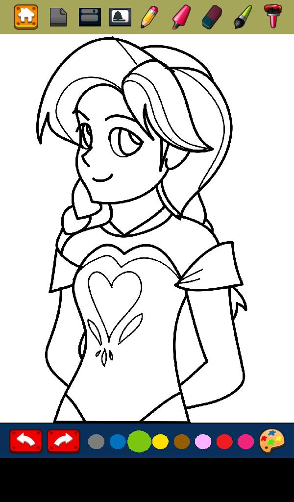Paint and Coloring Frozen