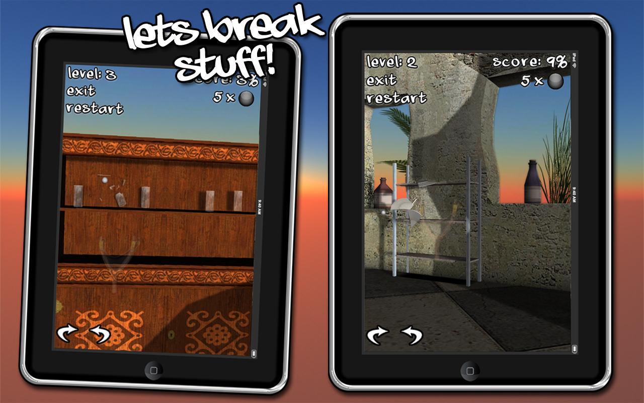 Let's Break Stuff! slingshot