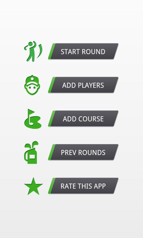 Ezy Golf Scorecard