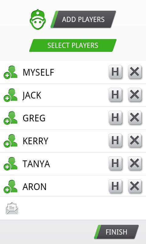 Ezy Golf Scorecard