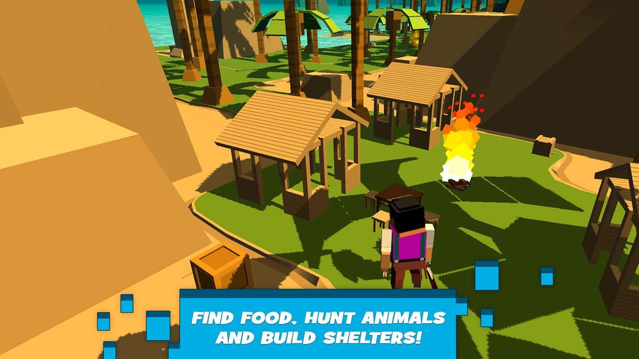 Cube Tropical Island Survival