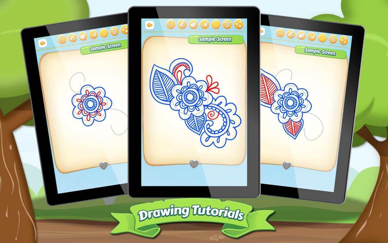 How To Draw Mehendi
