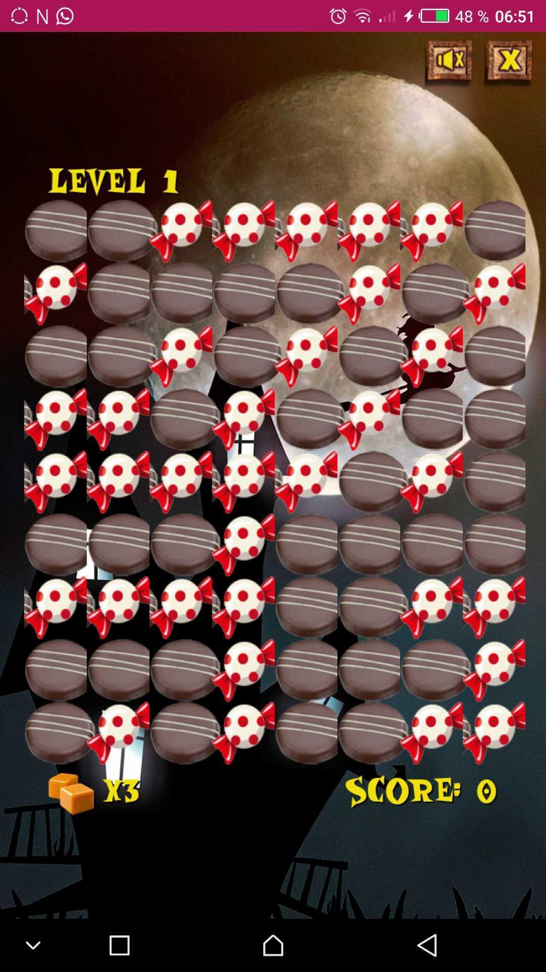 Jeux puzzle candy
