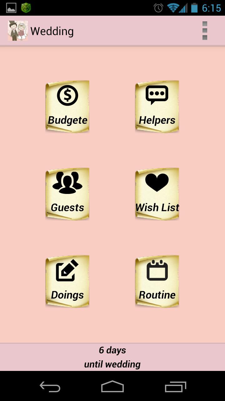 Wedding Planning