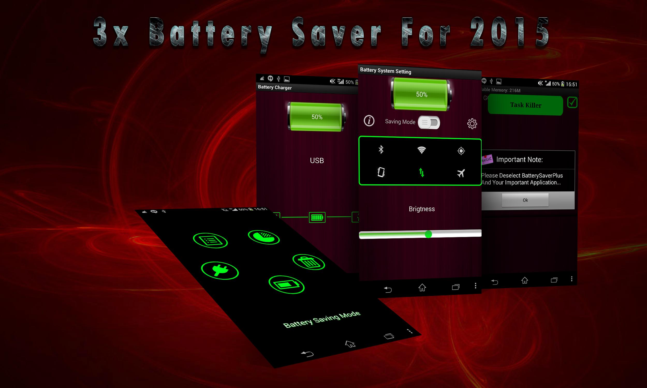 3x battery saver for 2015
