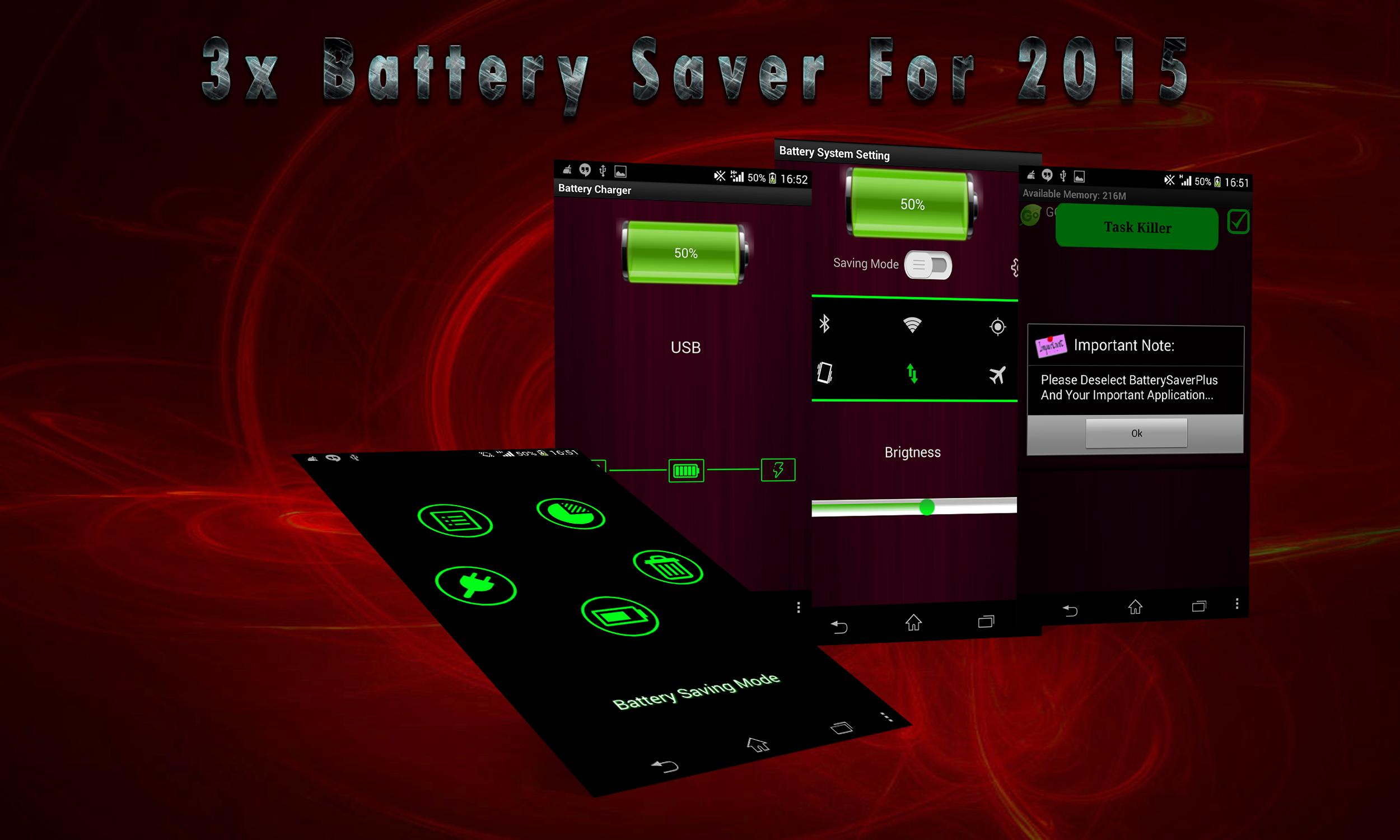 3x battery saver for 2015