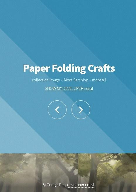 Paper Folding Crafts