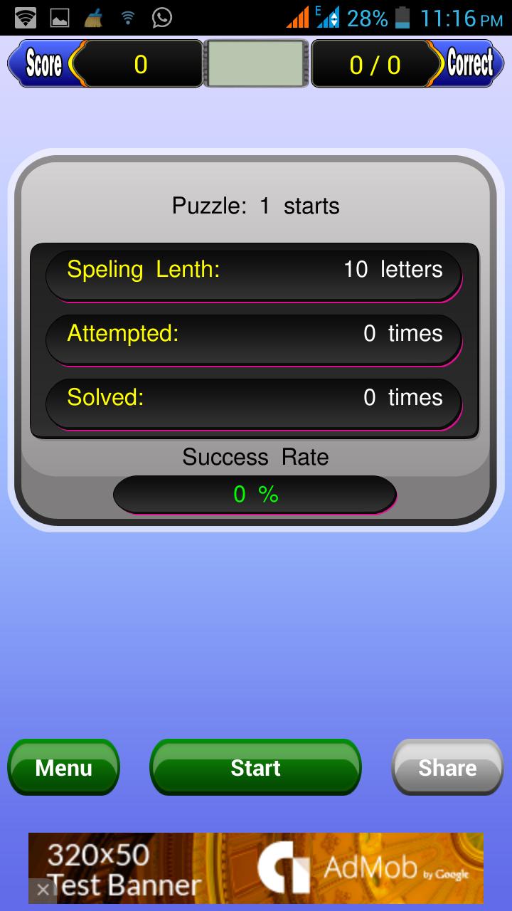 Spelling Puzzle Hindi+Gujarati