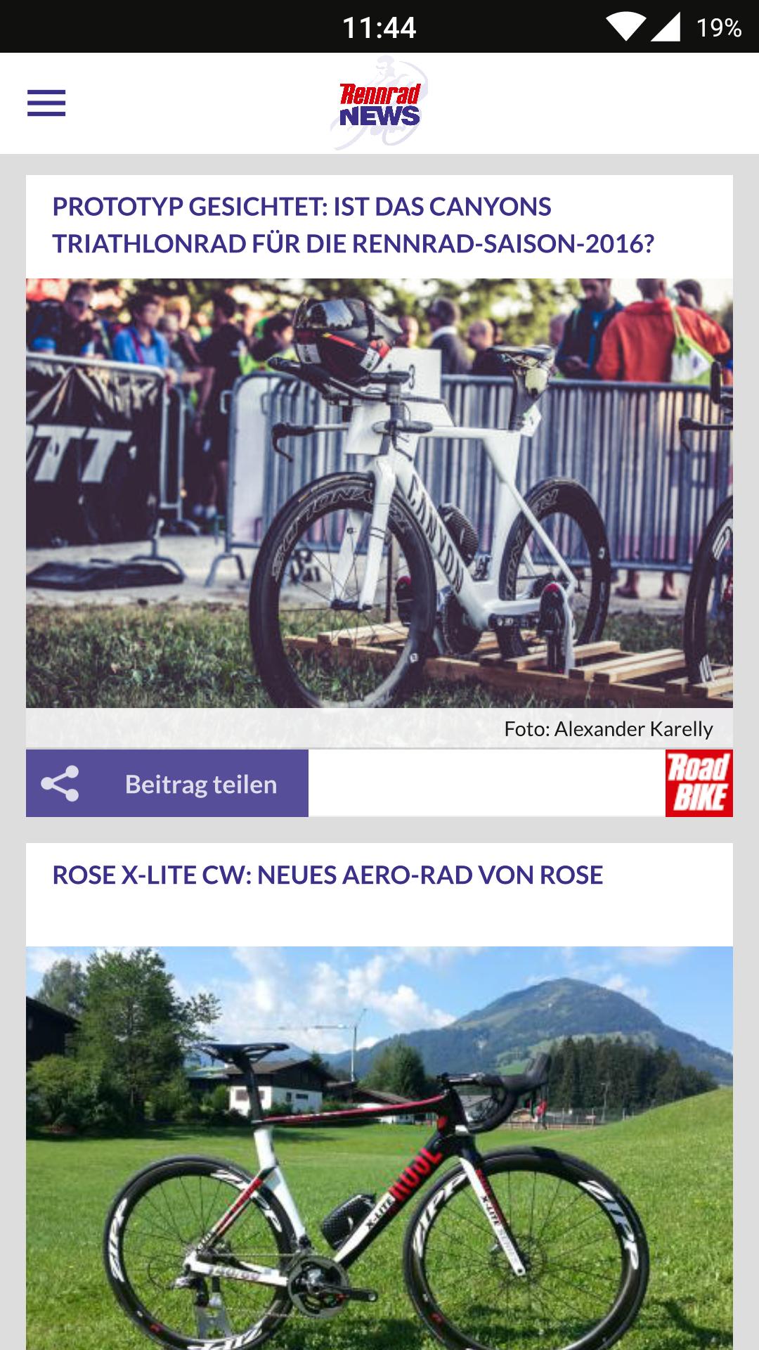 Rennrad News