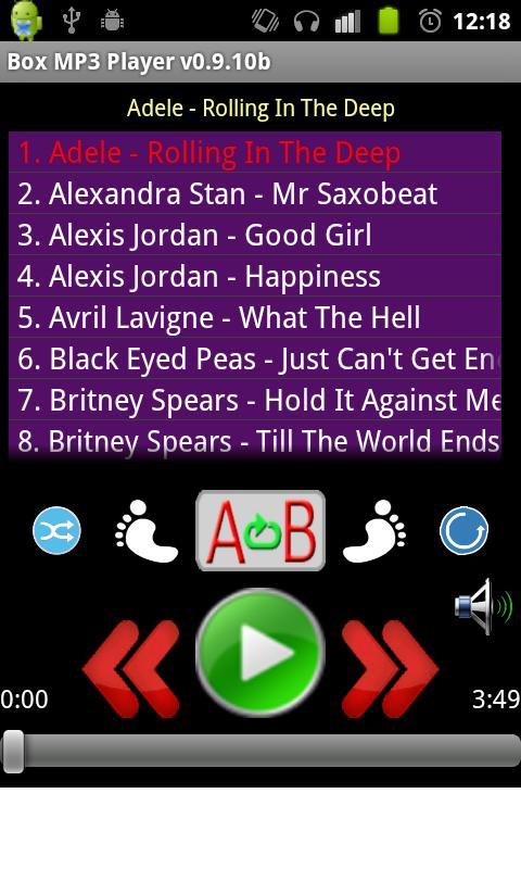 Box MP3 Folder Music Player