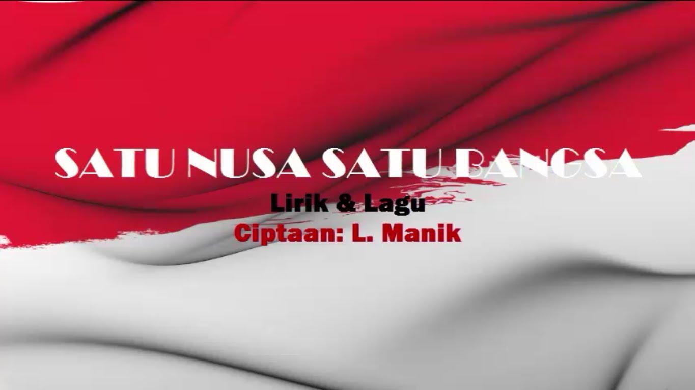 Lirik Lagu Wajib Nasional