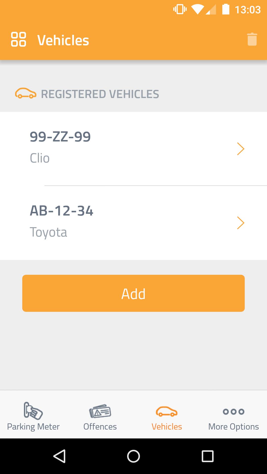 eos Parking