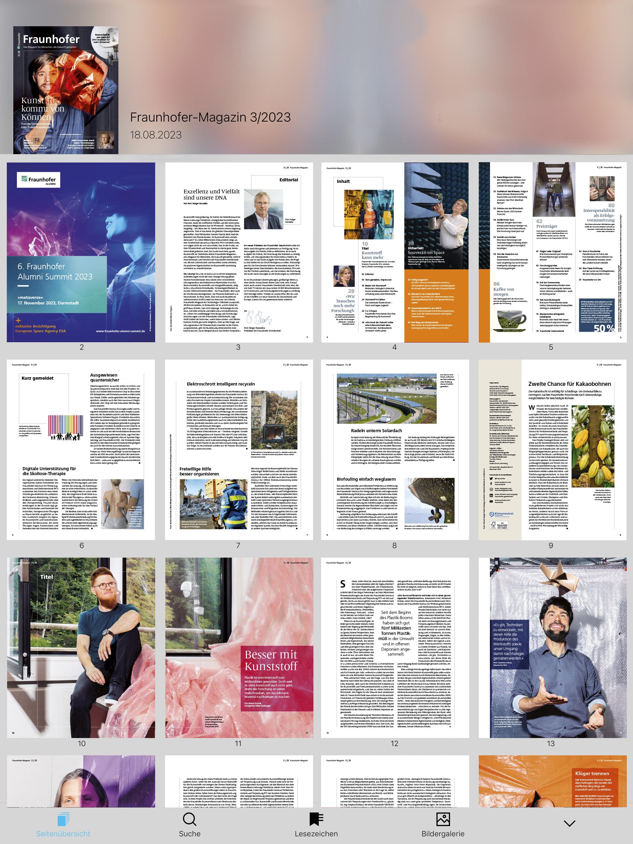 Fraunhofer-Magazin