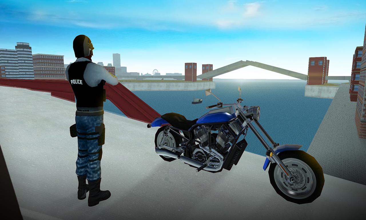 Police Motorbike Chicago Story