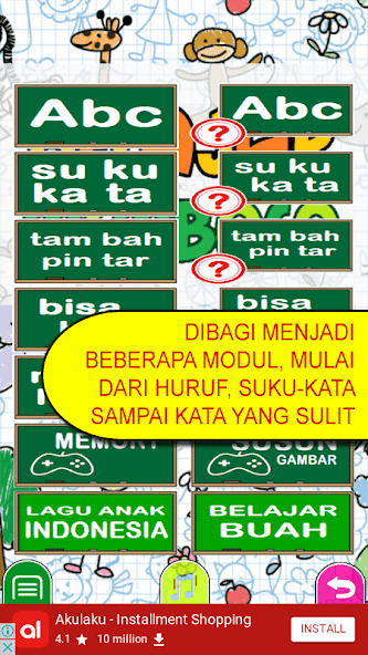 Ayo Belajar Membaca