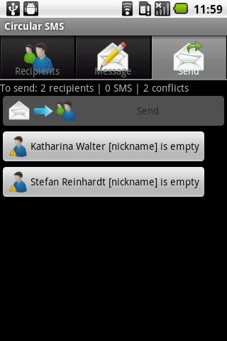 Circular SMS Lite