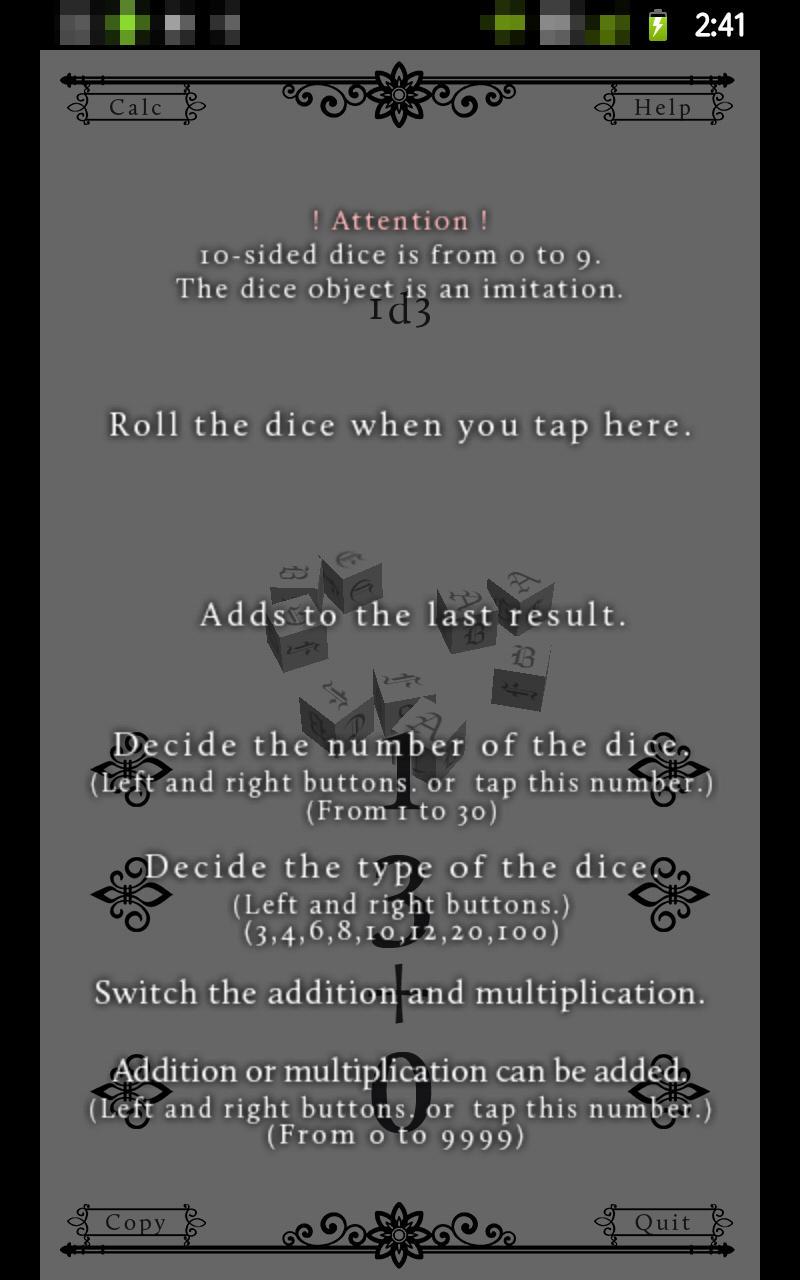 RPG Dicer Free