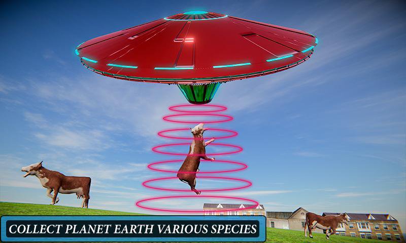 Alien Flying UFO Space Ship