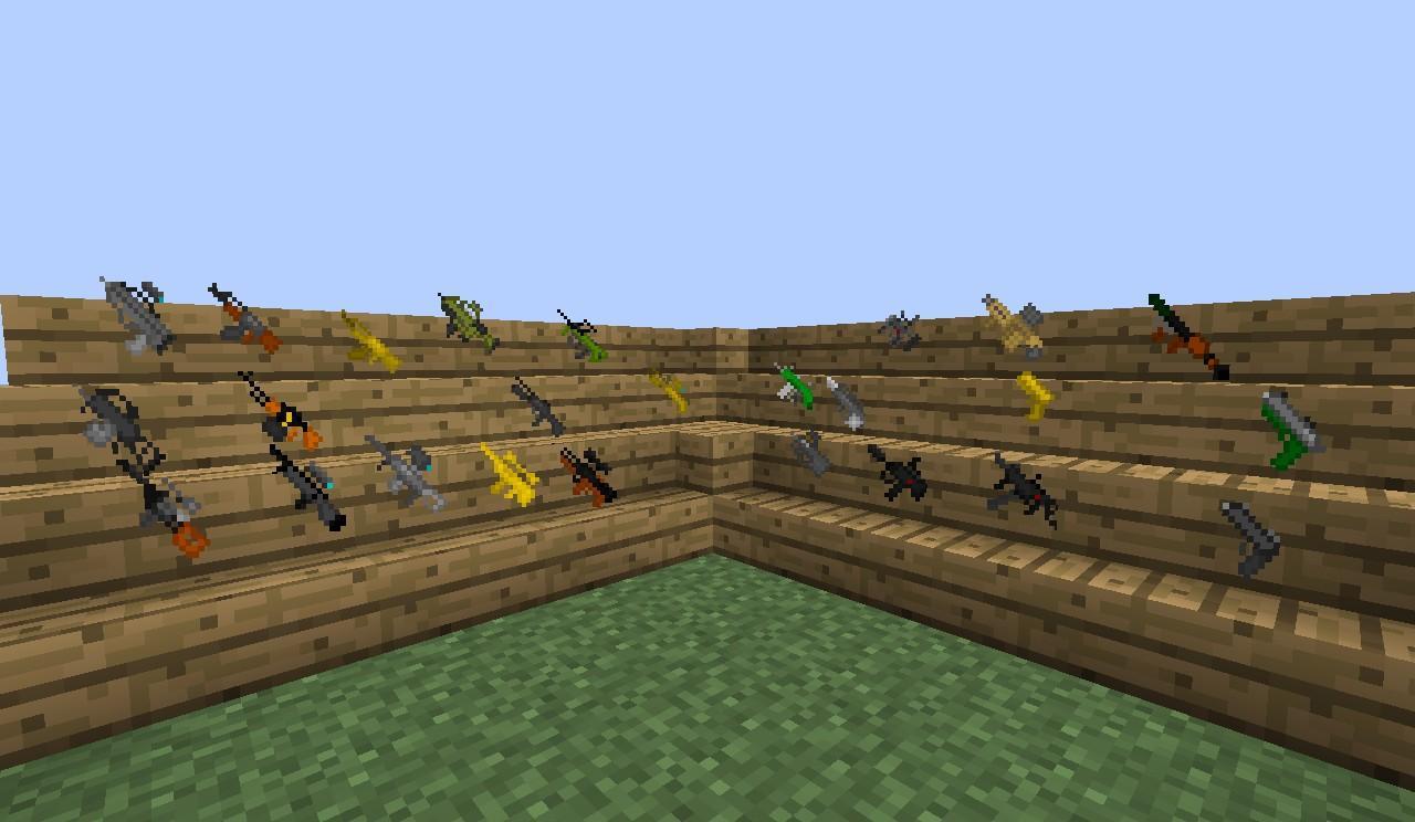 Gun Mod For MCPE