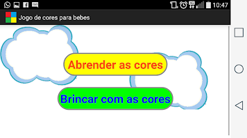 Aprendendo cores bebes