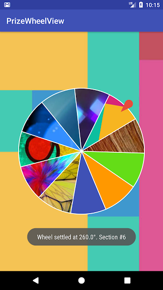PrizeWheelView Demo