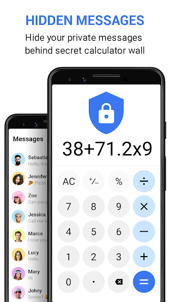 Hide Messages - Private SMS