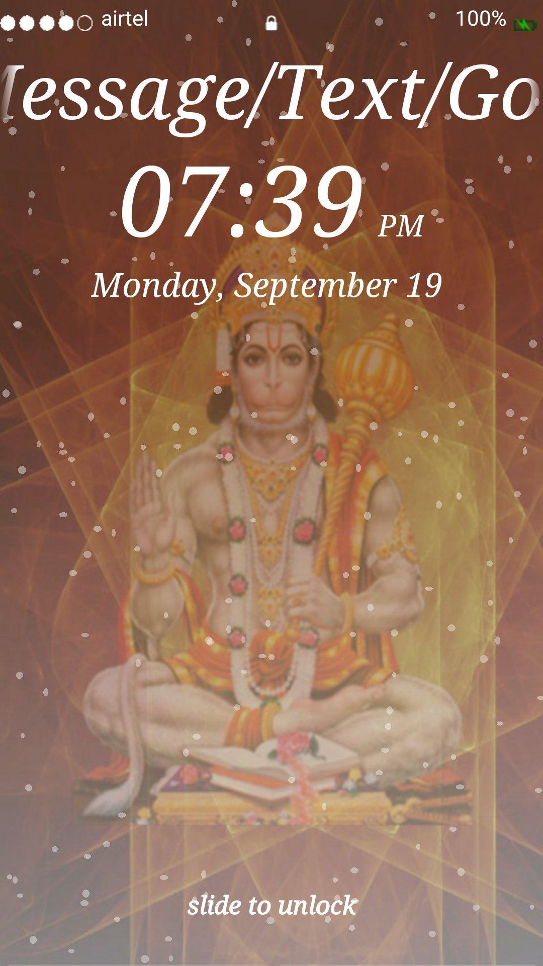 God Lock screen