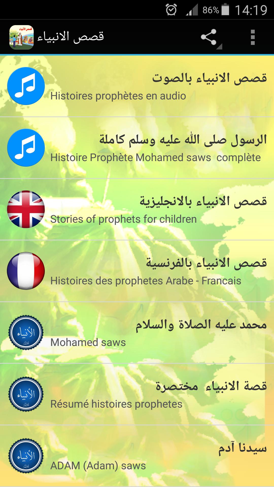 Stories of the prophets