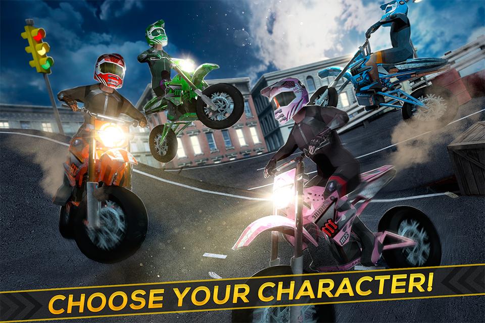 Downhill Super Bike Racing 3D
