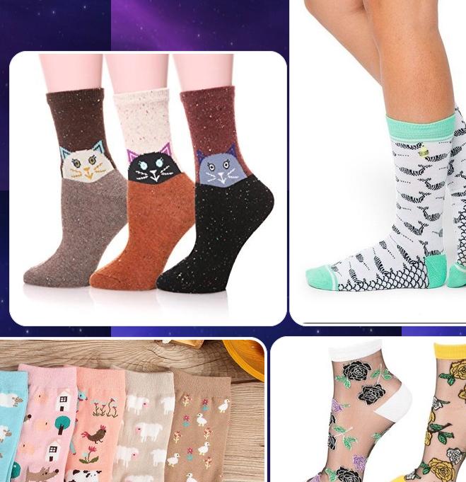 Cute Socks Design
