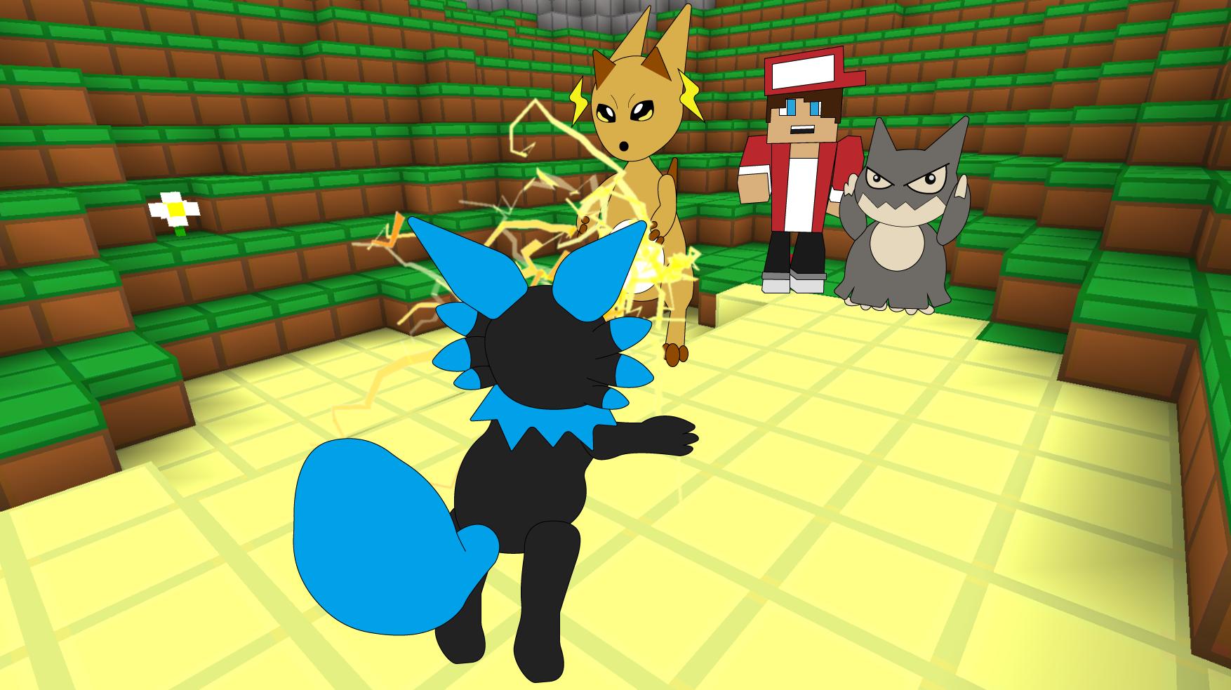 Pixelmon Battle Craft GO: Cube World