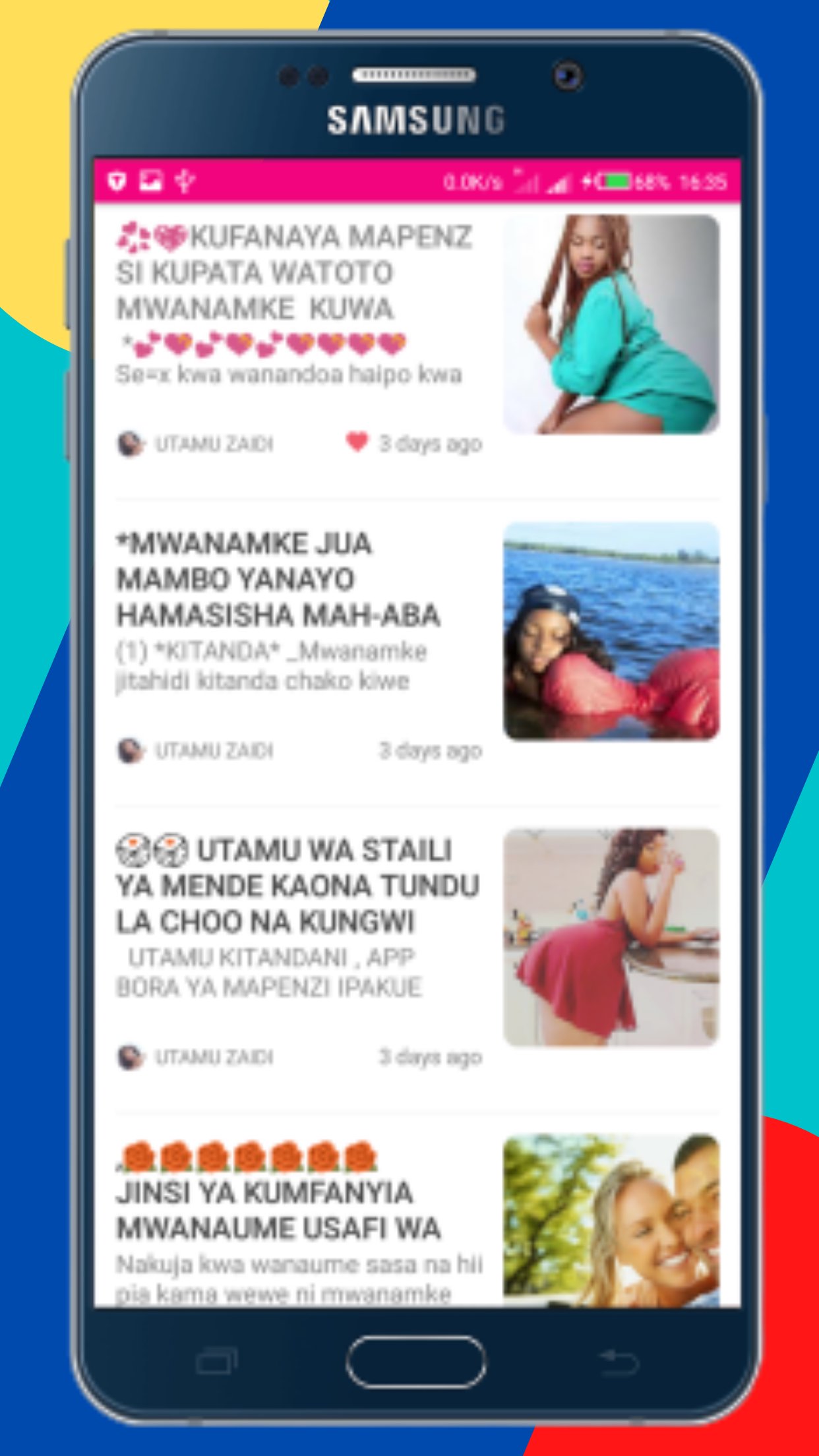 Utamu Kitandani
