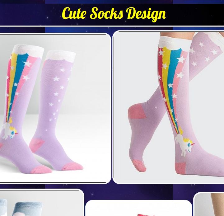 Cute Socks Design