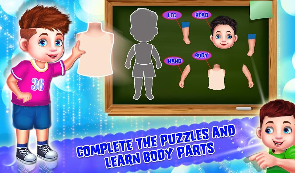 Kids Learning Human Bodyparts