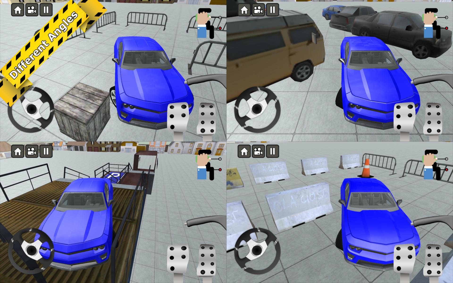 Modern American Car Parking