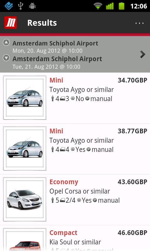 Car Rentals