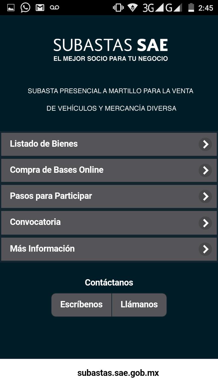 Subastas SAE