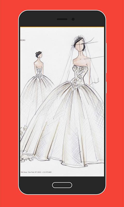 Wedding Dress Design Sketches
