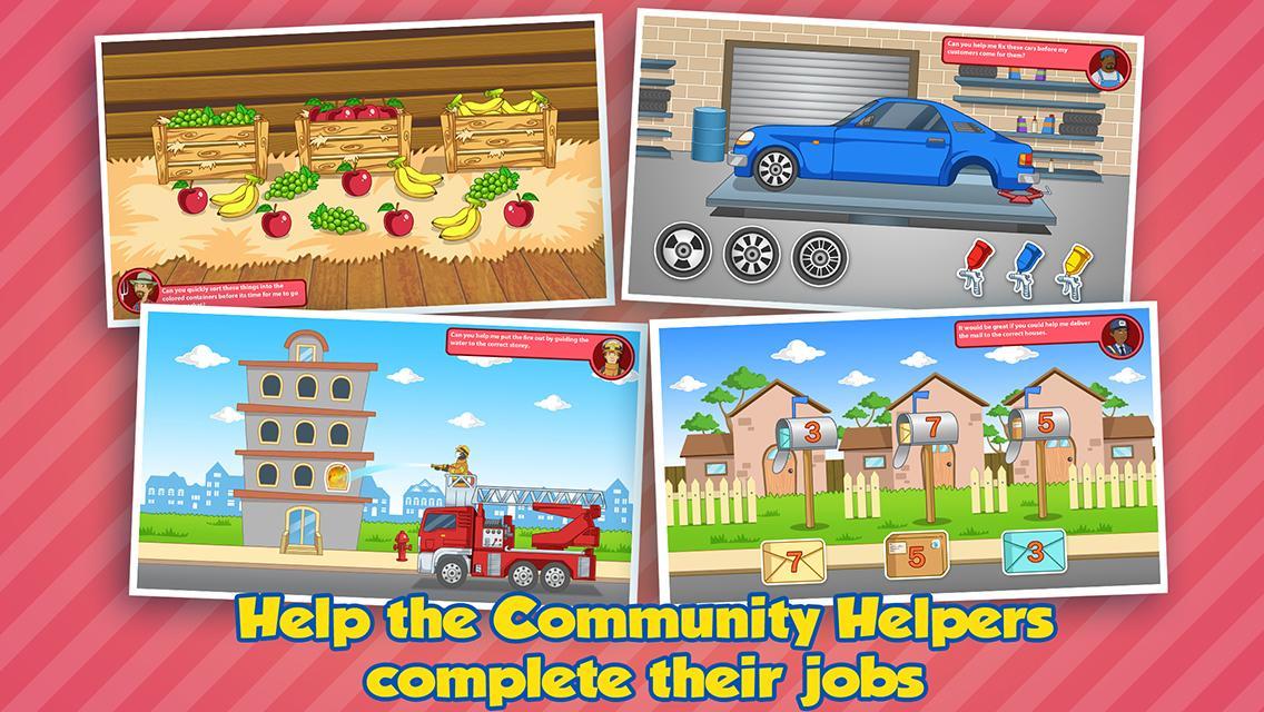 Community Helpers - Educational App for Kids