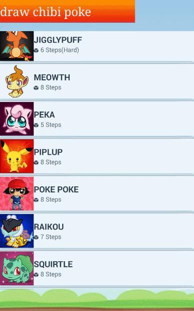 learn how to draw chibi poke
