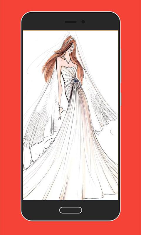 Wedding Dress Design Sketches