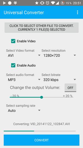 Universal Converter VideoAudio